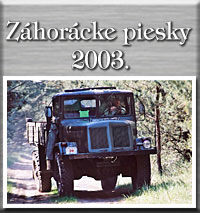 Zhorcke piesky - 2003
