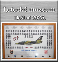 Letecké muzeum Deštná 2025