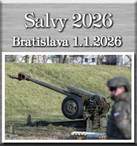 Novoročné salvy 1.1.2026 - Bratislava