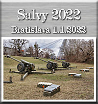 Novoročné salvy 1.1.2022 - Bratislava
