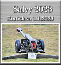 Novoročné salvy 1.1.2023 - Bratislava