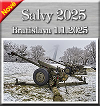 Novoročné salvy 1.1.2025 - Bratislava